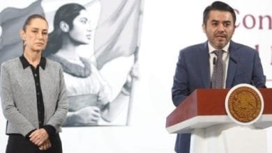 Sheinbaum y Efraín Morales López