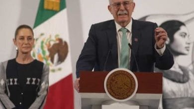 Sheinbaum y Julio Berdegué Sacristán